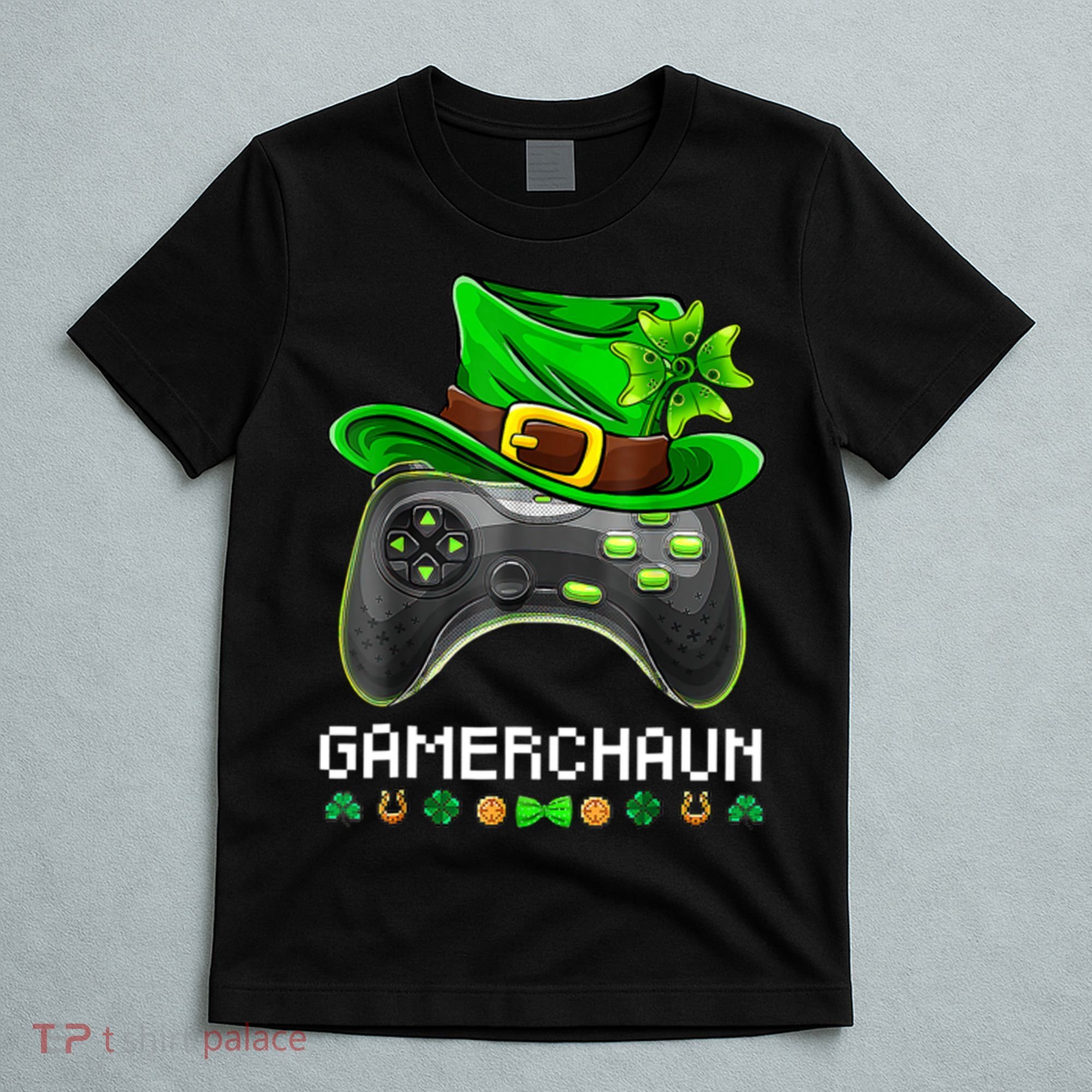 Gamerchaun St Patrick's Day Game T-Shirt