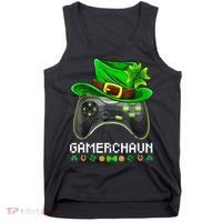 Gamerchaun St Patrick's Day Game Tank Top thumb 0