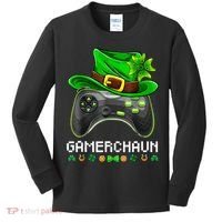 Gamerchaun St Patrick's Day Game Kids Long Sleeve Shirt thumb 0
