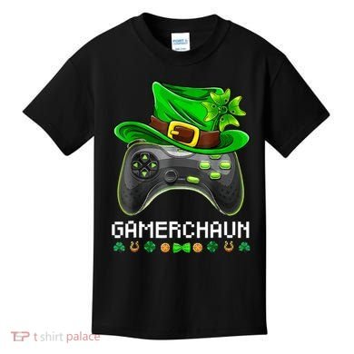 Gamerchaun St Patrick's Day Game Kids T-Shirt