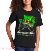 Gamerchaun St Patrick's Day Game Kids T-Shirt thumb 2