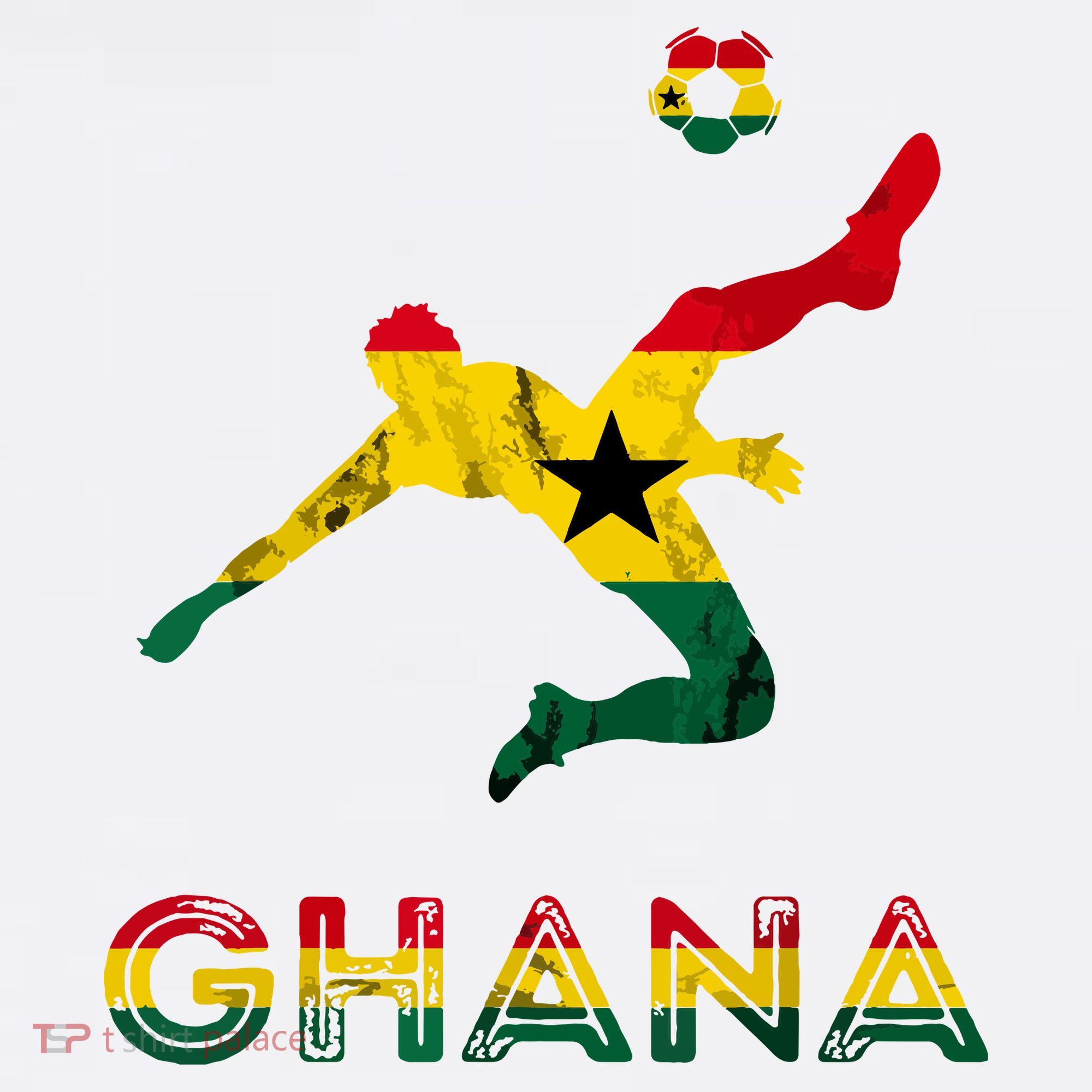 Ghana Soccer Player Ghana Ghanese Roots Evolution Ghana Flag Long Sleeve Shirt