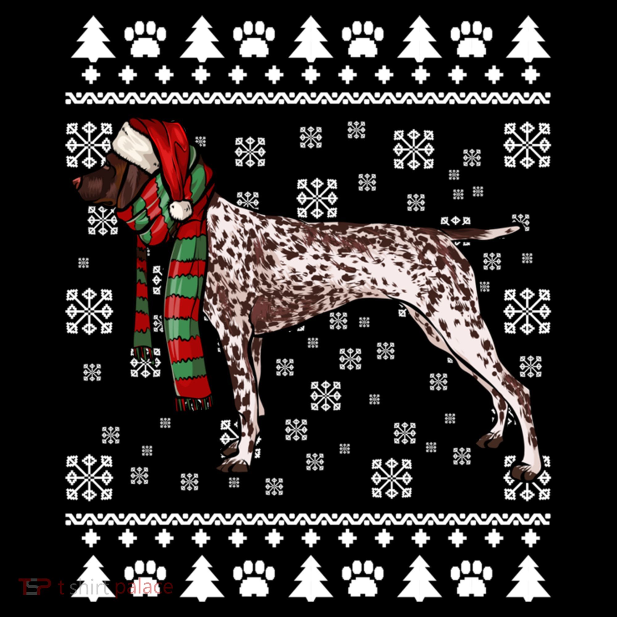Ger Shorthaired Pointer Dog Santa Hat Xmas Ugly Christmas Meaningful Gift Coffee Mug