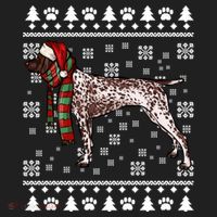 Ger Shorthaired Pointer Dog Santa Hat Xmas Ugly Christmas Meaningful Gift Hat thumb 2