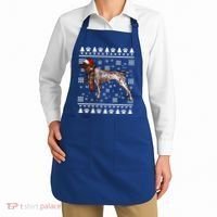 Ger Shorthaired Pointer Dog Santa Hat Xmas Ugly Christmas Meaningful Gift Apron thumb 2