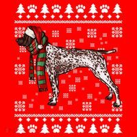 Ger Shorthaired Pointer Dog Santa Hat Xmas Ugly Christmas Meaningful Gift Santa Hat thumb 1