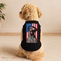 German Shorthaired Pointer 4th Of July American Flag GSP Dog Doggie Tank thumb 2
