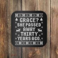 Grace She Passed Away Thirty Years Ago Coaster thumb 0