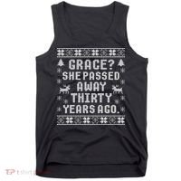 Grace She Passed Away Thirty Years Ago Tank Top thumb 0