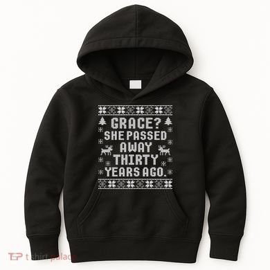 Grace She Passed Away Thirty Years Ago Kids Hoodie