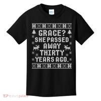 Grace She Passed Away Thirty Years Ago Kids T-Shirt thumb 0