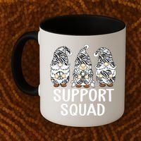 Gnomes Support Peace Hope Love Carcinoid Funny Cancer Awareness Coffee Mug thumb 2