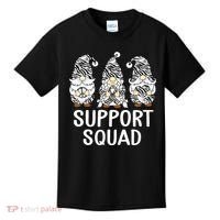 Gnomes Support Peace Hope Love Carcinoid Funny Cancer Awareness Kids T-Shirt thumb 0