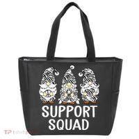 Gnomes Support Peace Hope Love Carcinoid Funny Cancer Awareness Tote Bag thumb 0