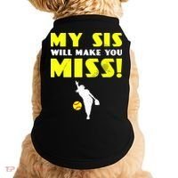 Girl Softball Pitcher Sister Brother Funny Doggie Tank thumb 0