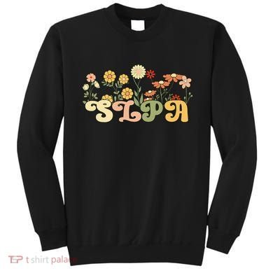 Groovy Speech-Language Pathology Assistant Sweatshirt
