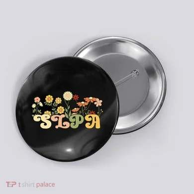 Groovy Speech-Language Pathology Assistant Button