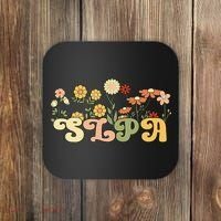 Groovy Speech-Language Pathology Assistant Coaster thumb 0