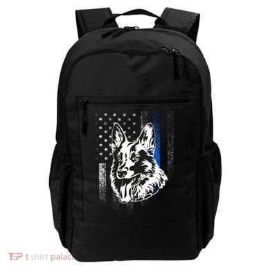 German Shepherd Police Dog Backpack