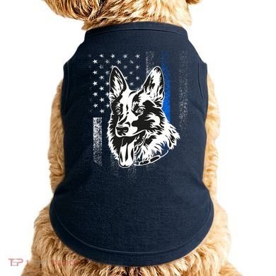 German Shepherd Police Dog Doggie Tank