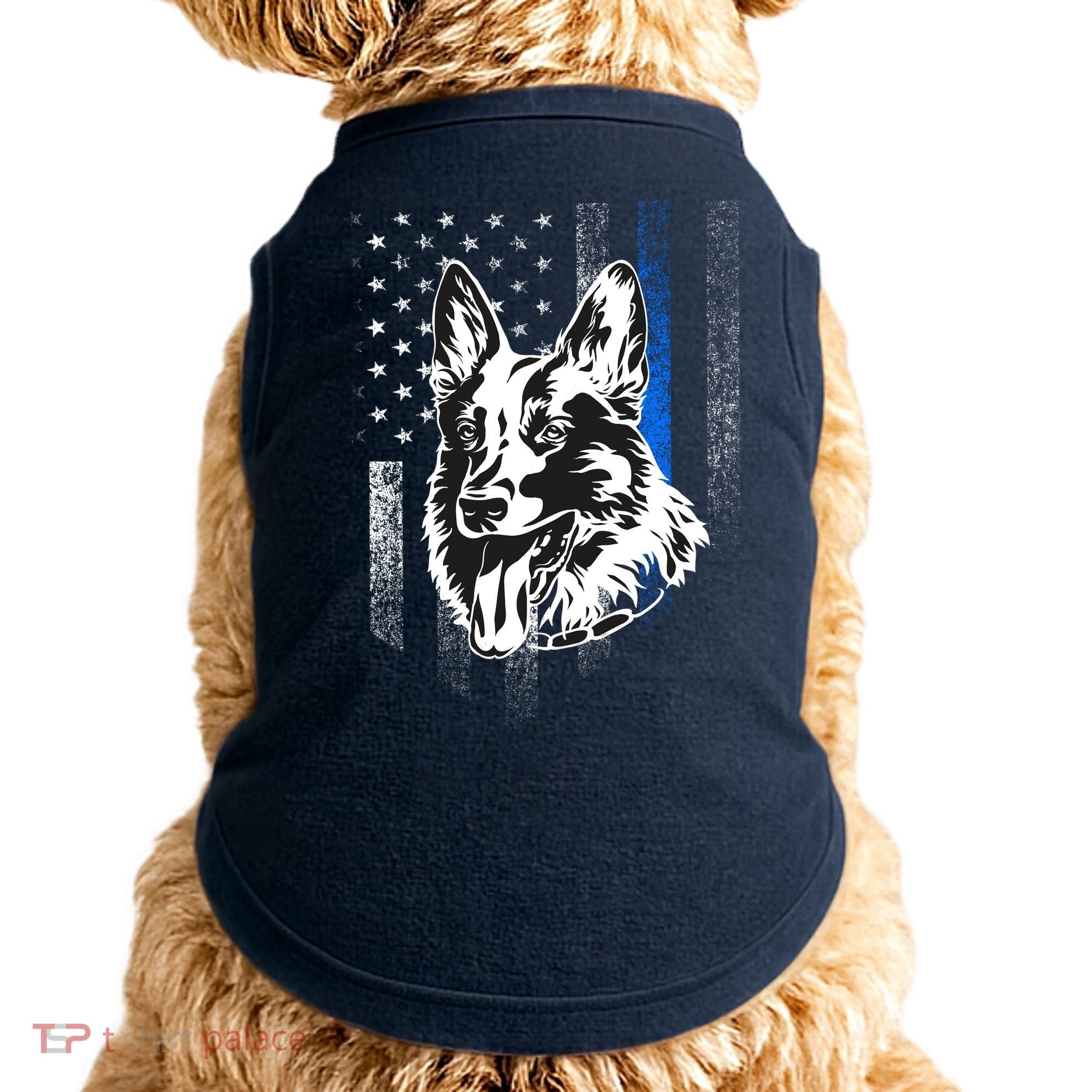 German Shepherd Police Dog Doggie Tank