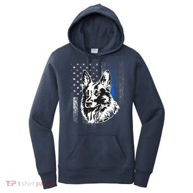 German Shepherd Police Dog Women's Hoodie