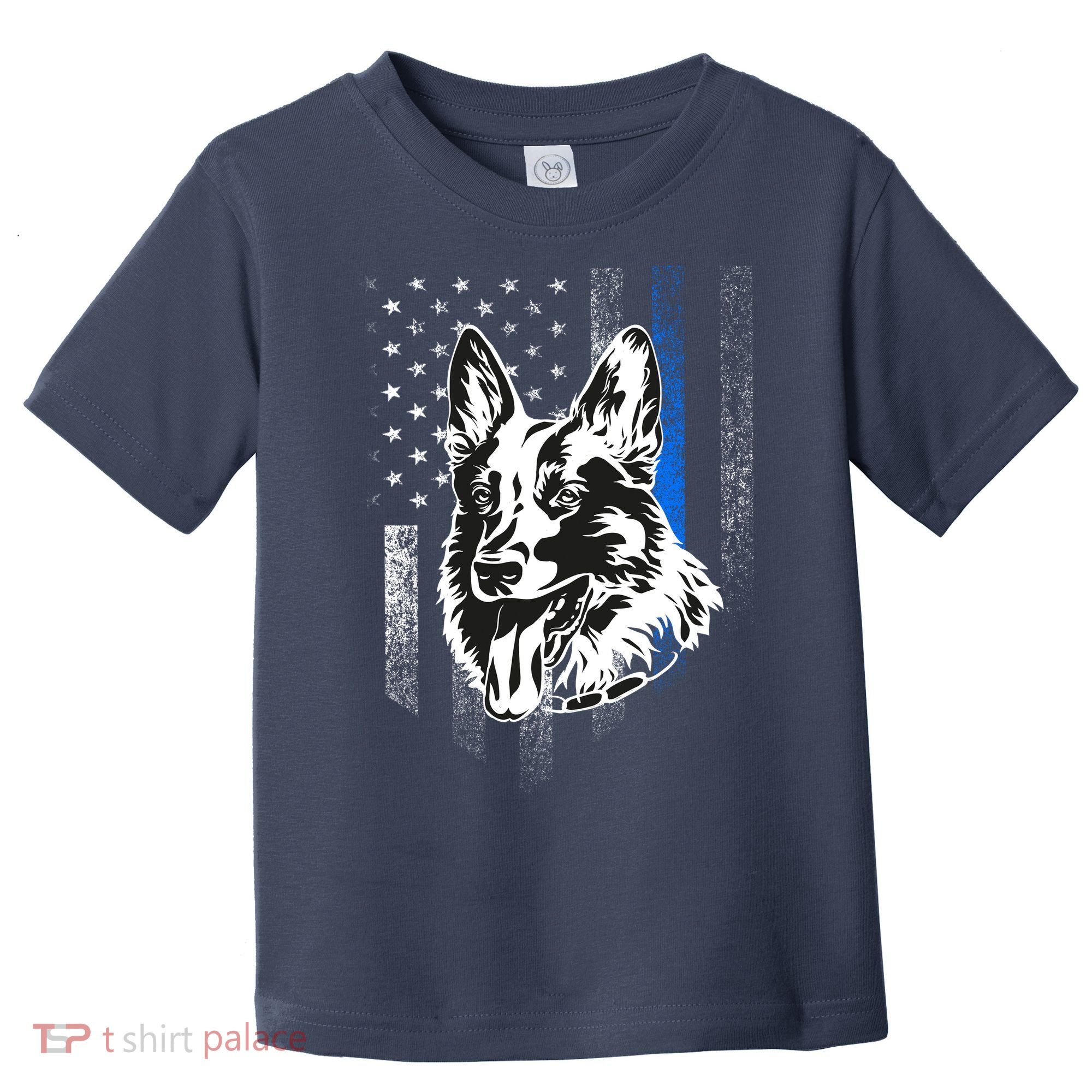 German Shepherd Police Dog Toddler T-Shirt