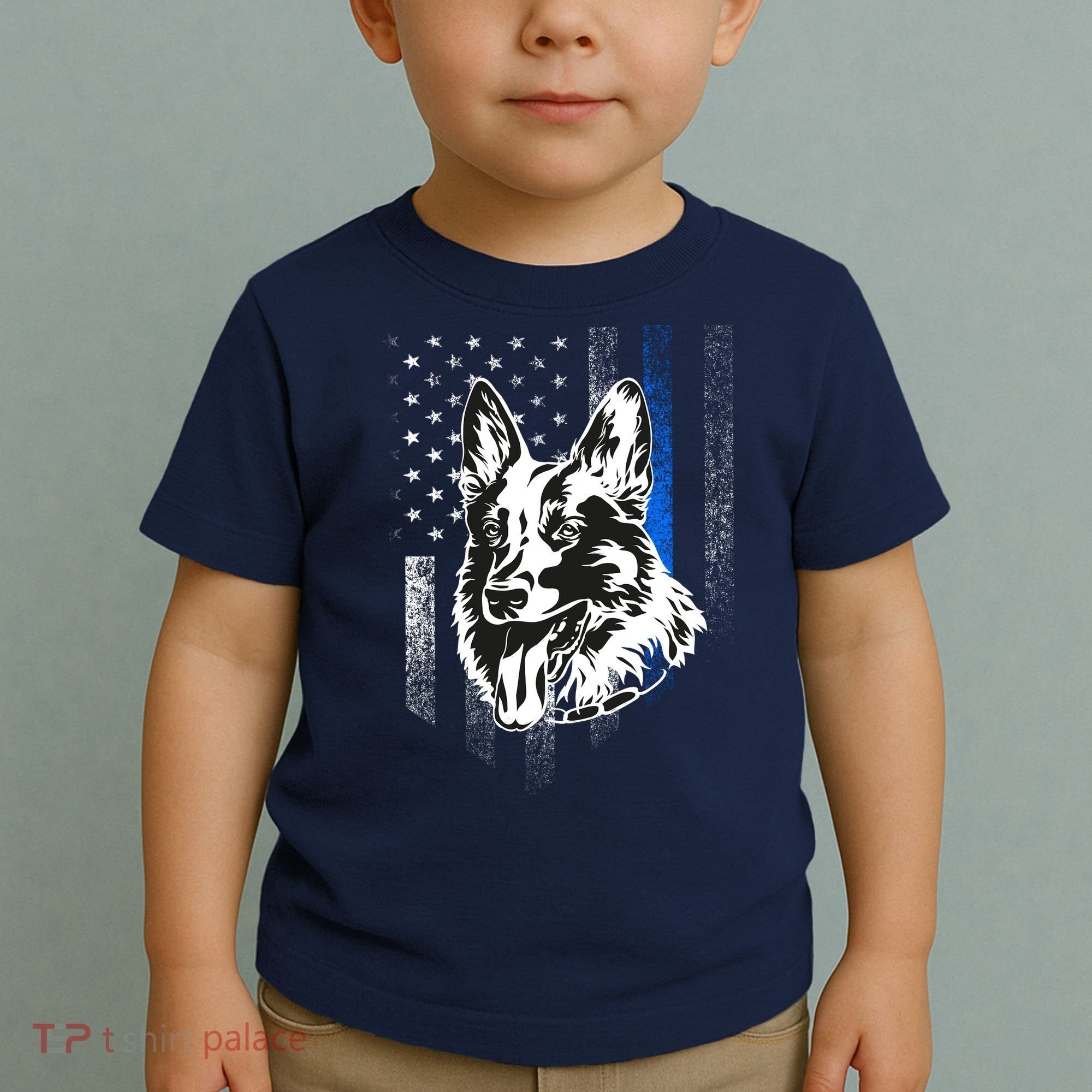 German Shepherd Police Dog Toddler T-Shirt