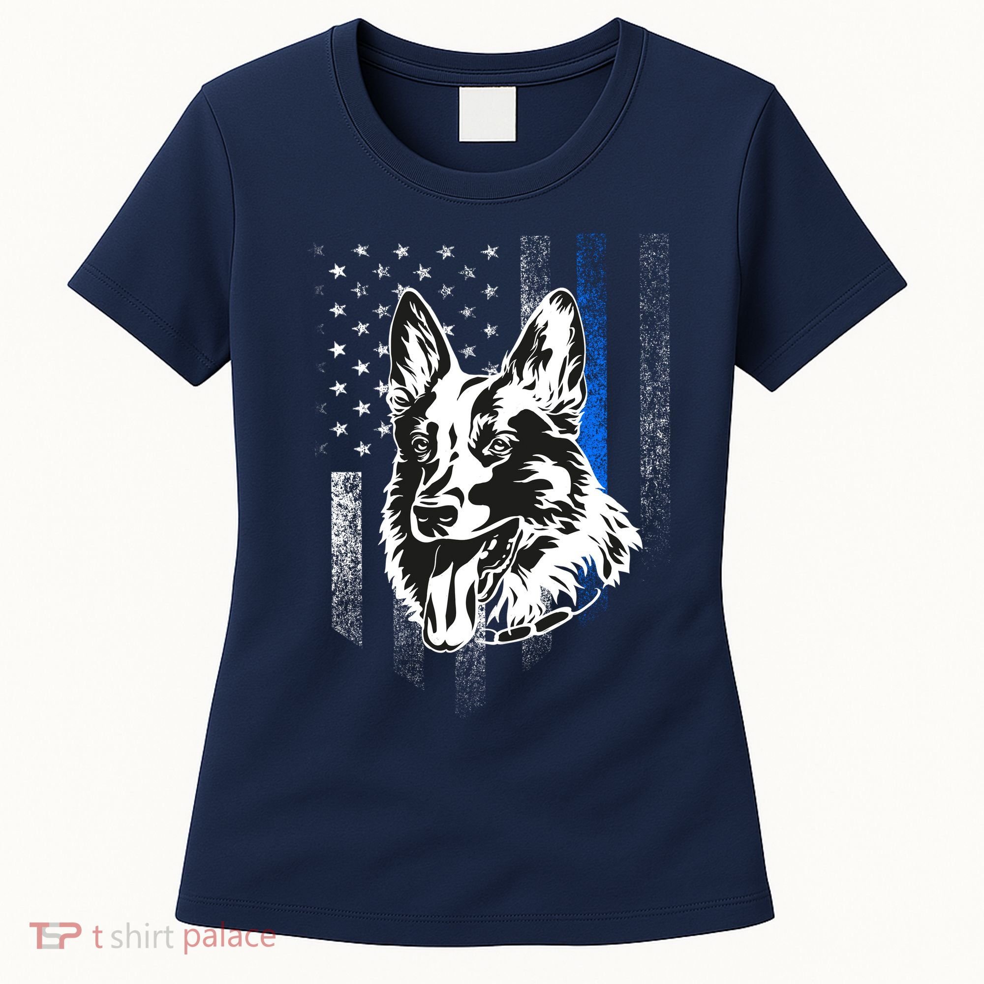 German Shepherd Police Dog Women's T-Shirt
