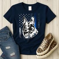 German Shepherd Police Dog Women's T-Shirt thumb 3