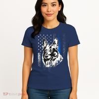 German Shepherd Police Dog Women's T-Shirt thumb 4