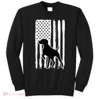 German Shorthaired Pointer American Flag USA Patriot Sweatshirt thumb 0