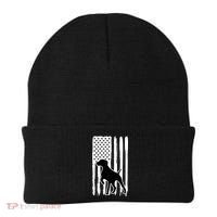 German Shorthaired Pointer American Flag USA Patriot Beanie thumb 0