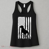 German Shorthaired Pointer American Flag USA Patriot Women's Tank Top thumb 3