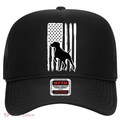 German Shorthaired Pointer American Flag USA Patriot Hat
