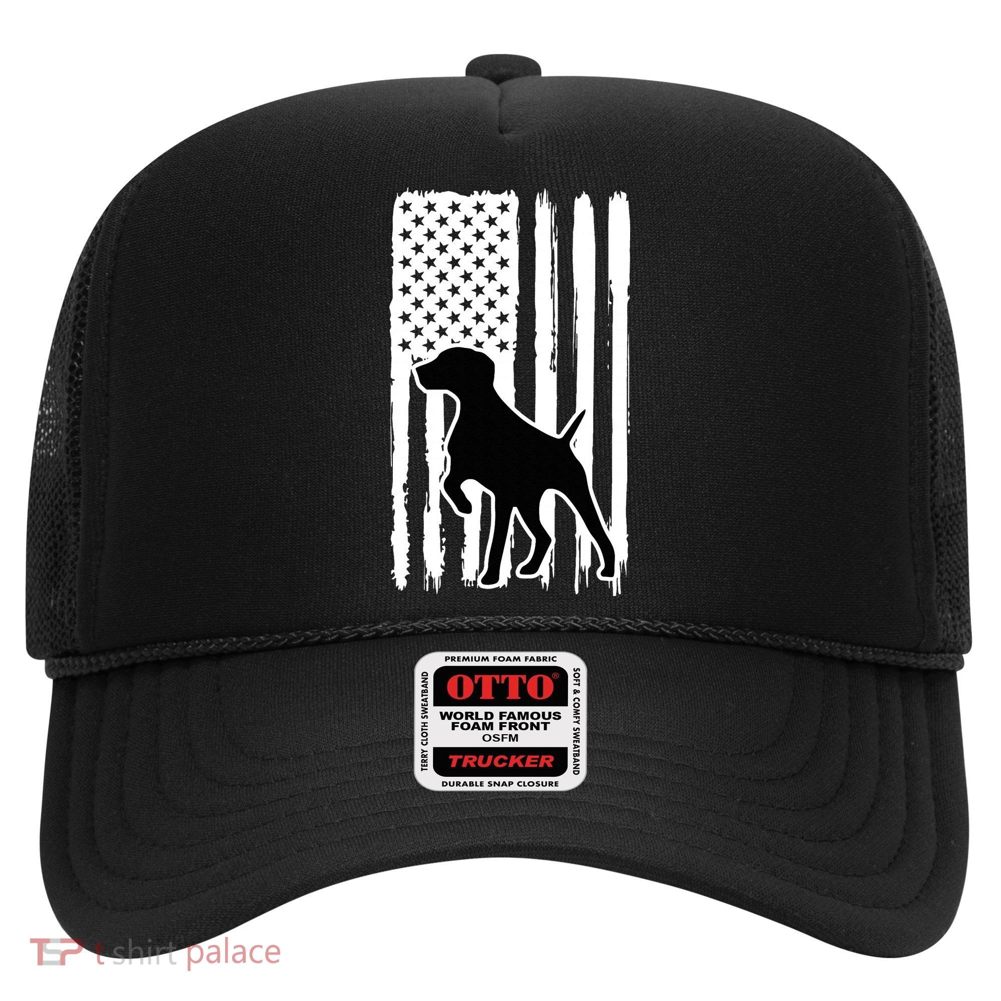 German Shorthaired Pointer American Flag USA Patriot Hat