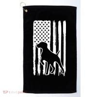 German Shorthaired Pointer American Flag USA Patriot Golf Towel thumb 0