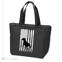 German Shorthaired Pointer American Flag USA Patriot Tote Bag thumb 3