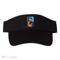 German Shepherd Painting Art Starry Night Sky Dog Van Gogh Visor thumb 0