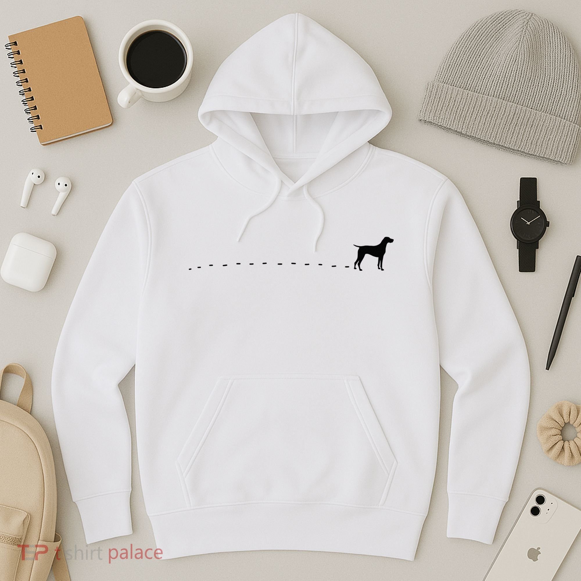 German Shorthair Pointer GSP MOM Dad Hoodie