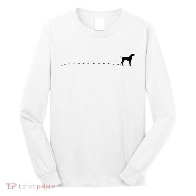 German Shorthair Pointer GSP MOM Dad Long Sleeve Shirt