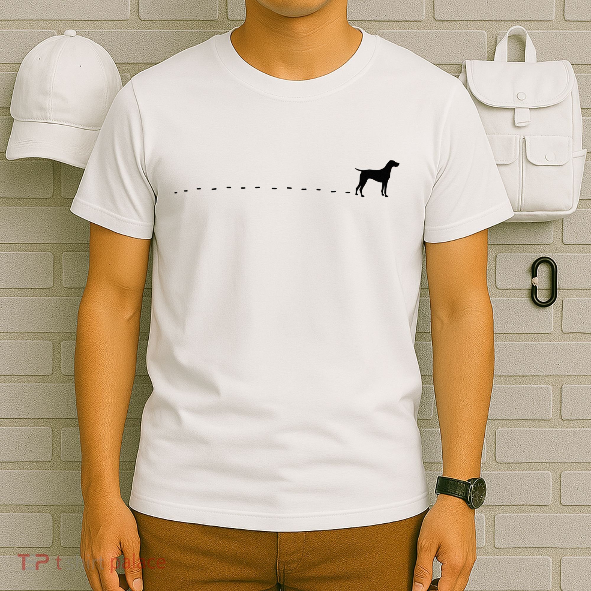 German Shorthair Pointer GSP MOM Dad T-Shirt