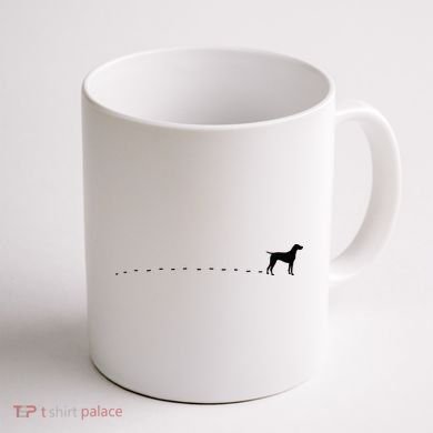German Shorthair Pointer GSP MOM Dad Coffee Mug back