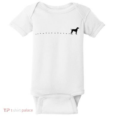German Shorthair Pointer GSP MOM Dad Baby Bodysuit