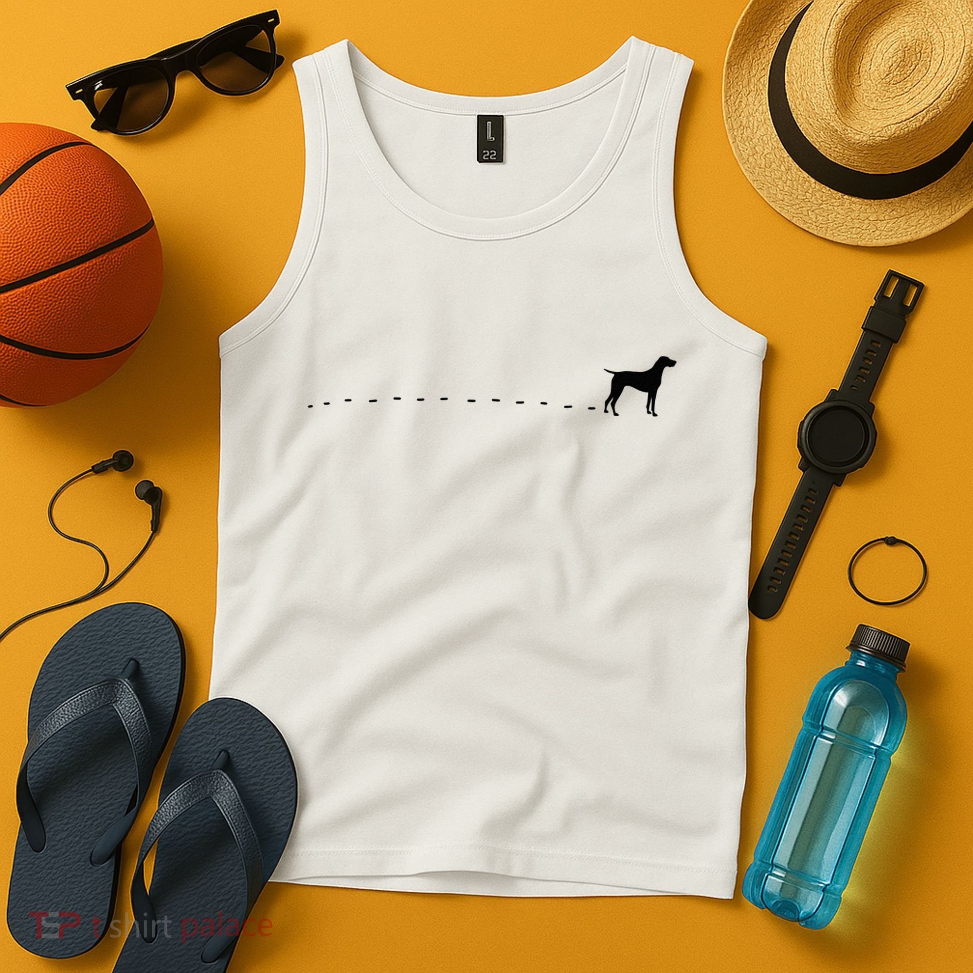 German Shorthair Pointer GSP MOM Dad Tank Top