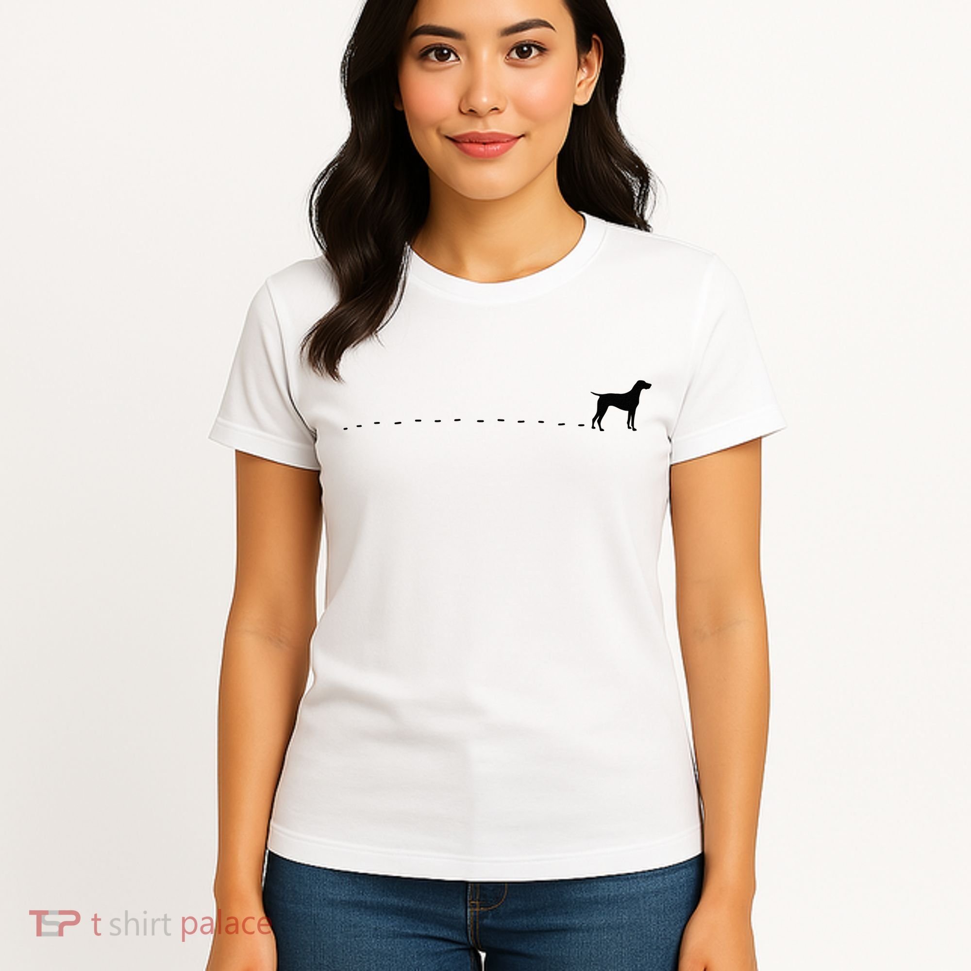 German Shorthair Pointer GSP MOM Dad Women's T-Shirt