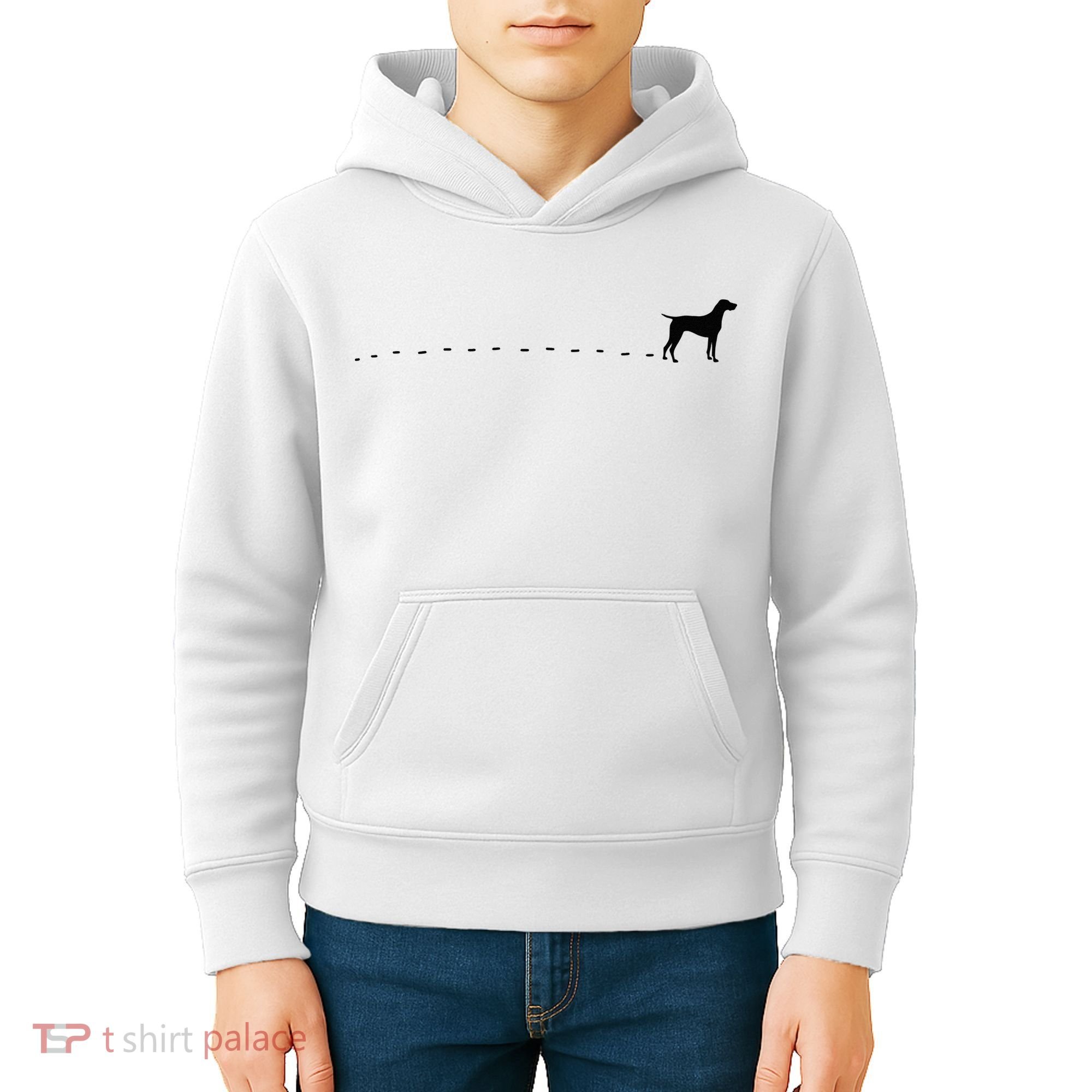 German Shorthair Pointer GSP MOM Dad Kids Hoodie