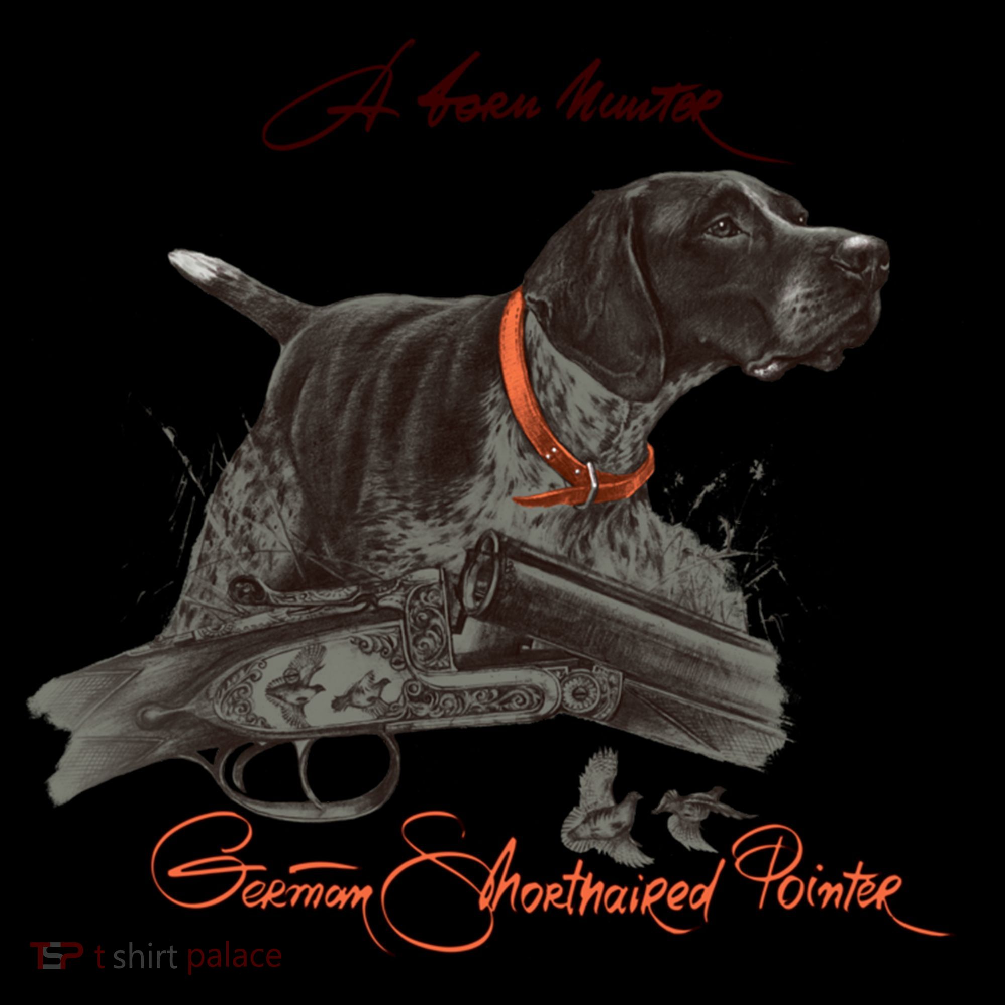 Ger Shorthaired Pointer Meaningful Gift A Born Hunter! Cute Gift Doggie Tank