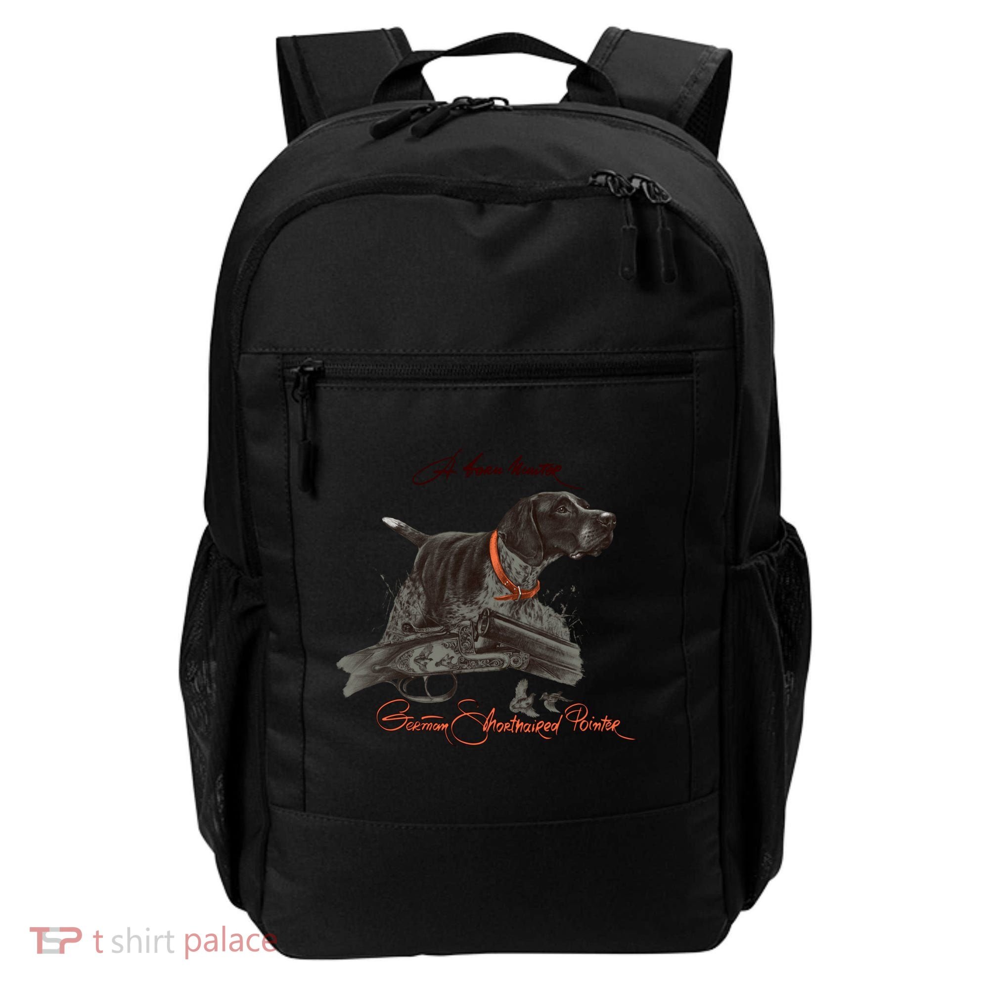 Ger Shorthaired Pointer Meaningful Gift A Born Hunter! Cute Gift Backpack