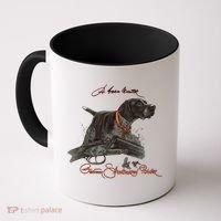 Ger Shorthaired Pointer Meaningful Gift A Born Hunter! Cute Gift Coffee Mug thumb 0